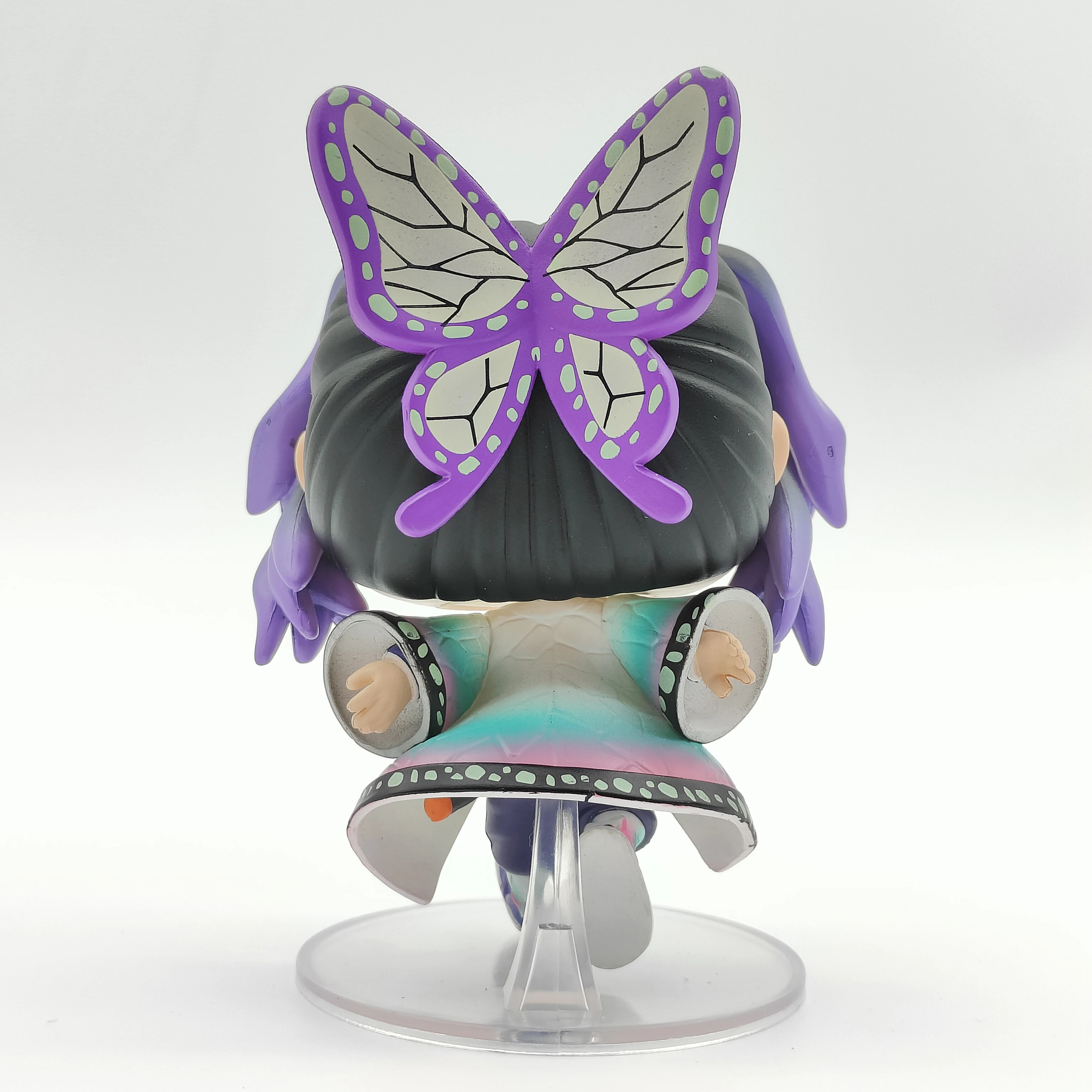 Demon slayer 1314 kochou shinobu estatueta de vinil boneca fofa anime periféricos figura de ação coleção modelo brinquedos