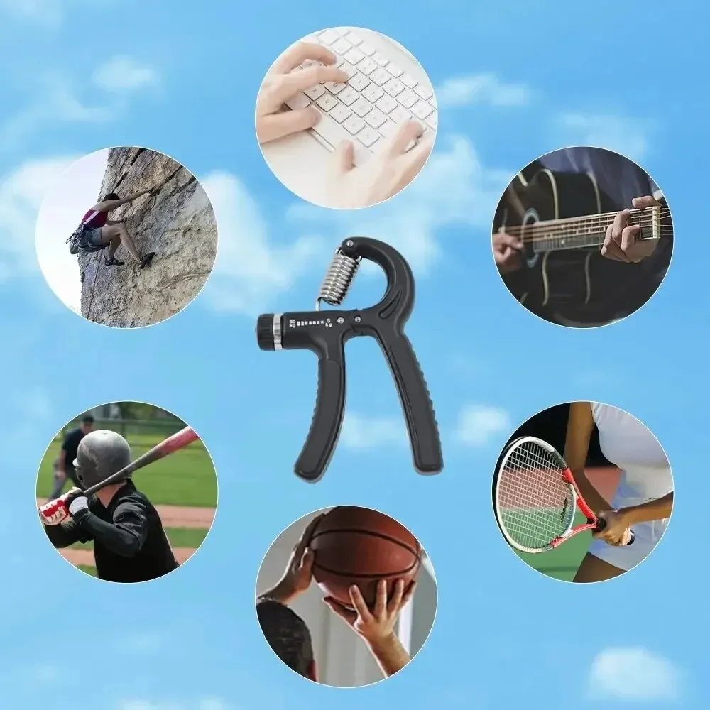 1PC R Geformt Frühling Grip Professionelle Handgelenk Stärke Arm Muskel Finger Rehabilitation Training Übung Fitness Ausrüstung – Detail 7