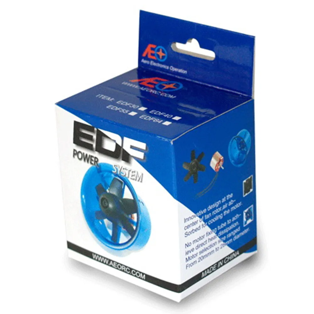 CCW Sistema di ventole canalizzate da 45 mm EDF, MC1908, 6000KV, supporto 3S, 4S per modello di aereo RC, aereo a reazione, parti fai da te