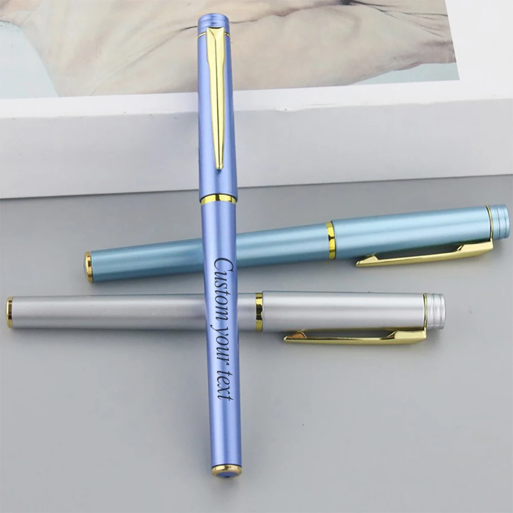 

Гелевые ручки с гравировкой на заказ, маркеры с надписями, красивые канцелярские принадлежности, подарок школьному учителю, роскошные аксессуары, креативный магазин