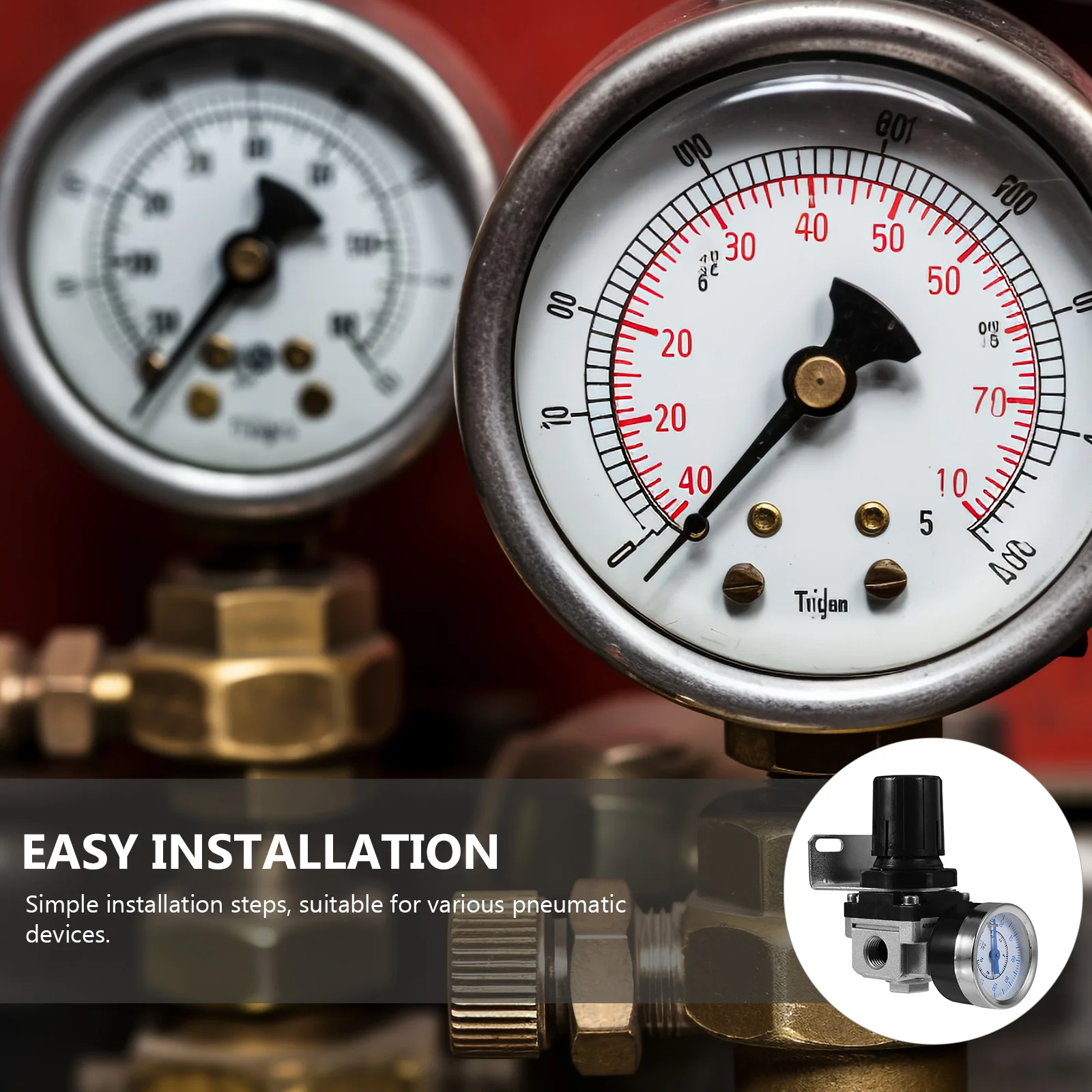 

Pneumatic Component Pressure Regulating Reducing Valve Air Compressor Control Valves SMCType AR200002 Reliable Performance Easy
