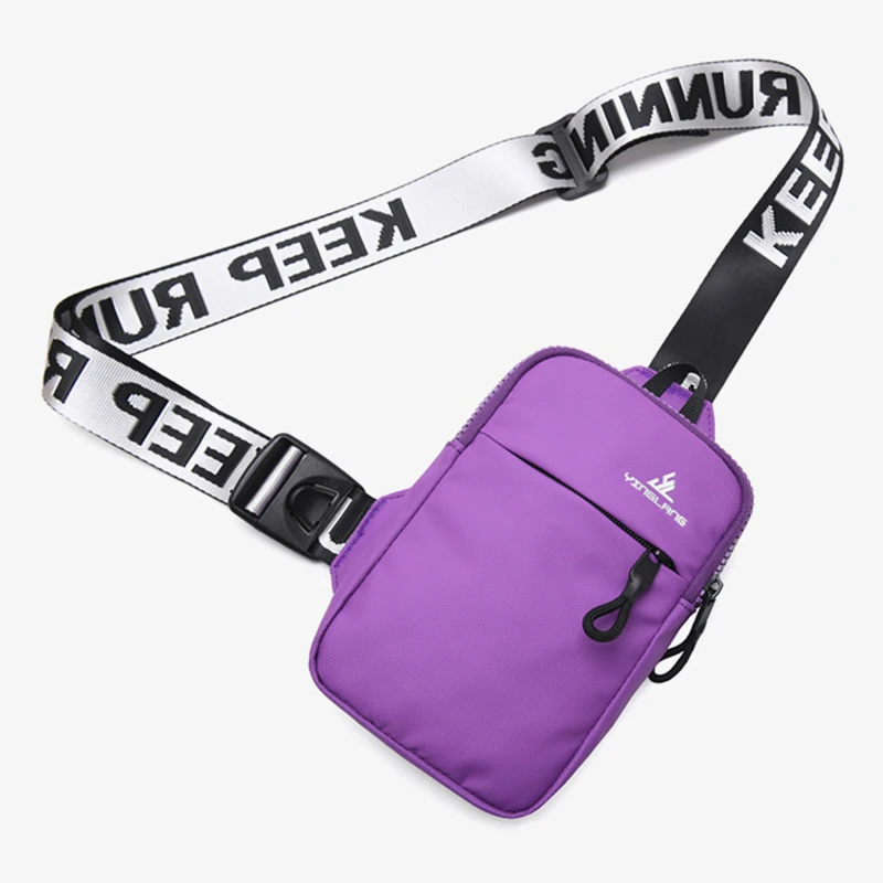 Bolso de pecho pequeño para mujer, bolsa de teléfono móvil para deportes al aire libre, Mini bolso de hombro de moda, bolso de mensajero femenino, bolsos de regalo