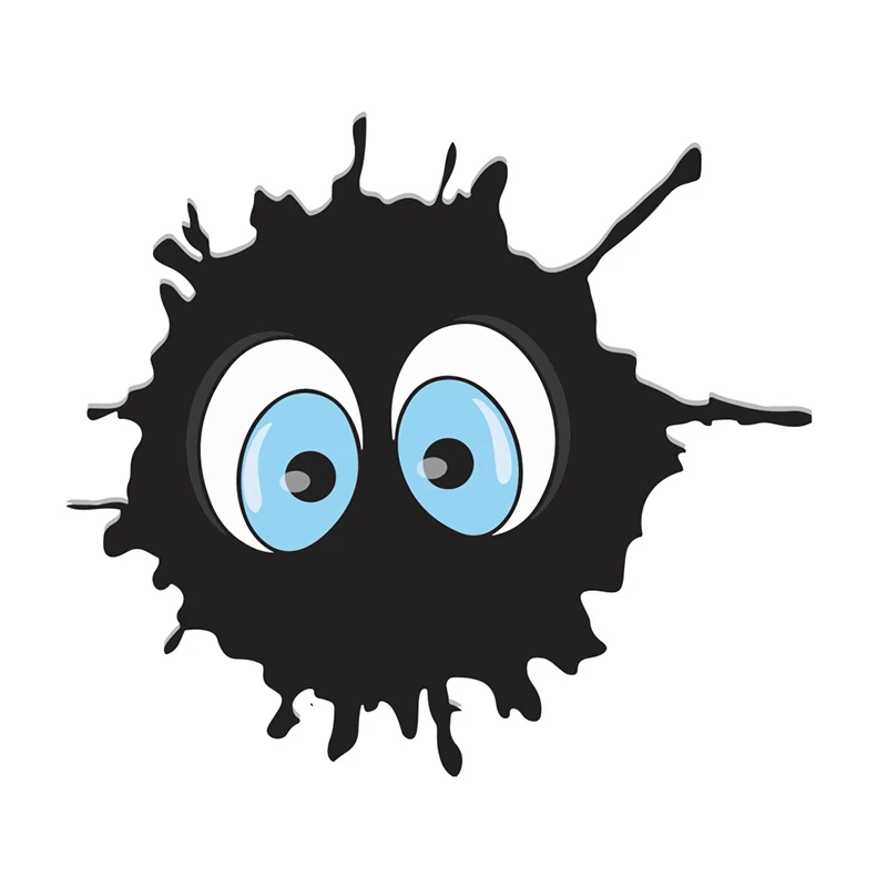 

V1733# Наклейка на авто Пятно с глазами, Крутая Car Sticker Waterproof Vinyl Decal Car Accessories Decor