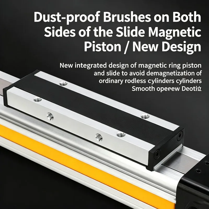 Mechanically Jointed Double Acting Rodless High Thrust OSP-25 Piston Small Part OSP 25/32/40 Pneumatic Air Cylinder