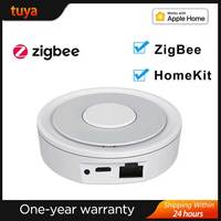 2024 Tuya Smart ZigBee And Homekit Hub Gateway Wire Smart Home Bridge Remote Controller Works With Apple Home And Smart Life APP