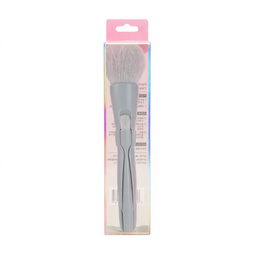 4 In 1 Magnetic Cosmetic Brush Kit Multifunctional Portable Eyeshadow Face Brushes Synthetic Fiber Makeup Tool For Travel