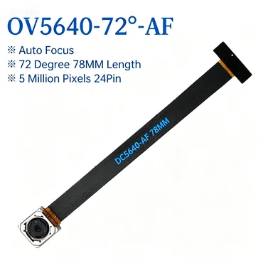 New 1280*720 HD 78MM OV5640 Camera Module 68 72 120 160 Degree Auto Focus AF 5 Million Pixels 24PIN DVP MIP I Interface Cam