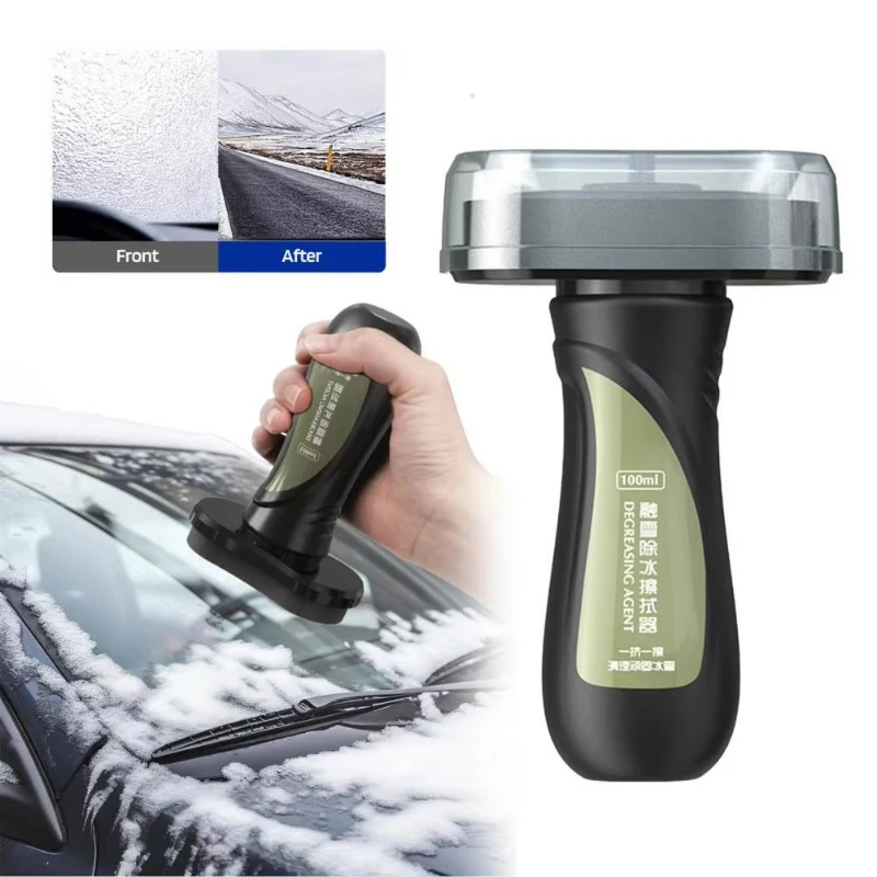 100ml Car Snow Melter Freezing Point 3 Seconds Melt Ice Frost Spray Portable De-icer Wiper Car Snow Remover