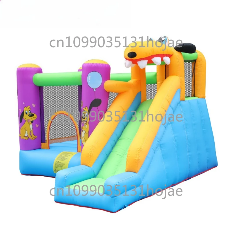 

Надувной замок из ткани Оксфорд, кровать для прыжков в помещении и на открытом воздухе, детская игровая площадка, развлекательное оборудование, горка