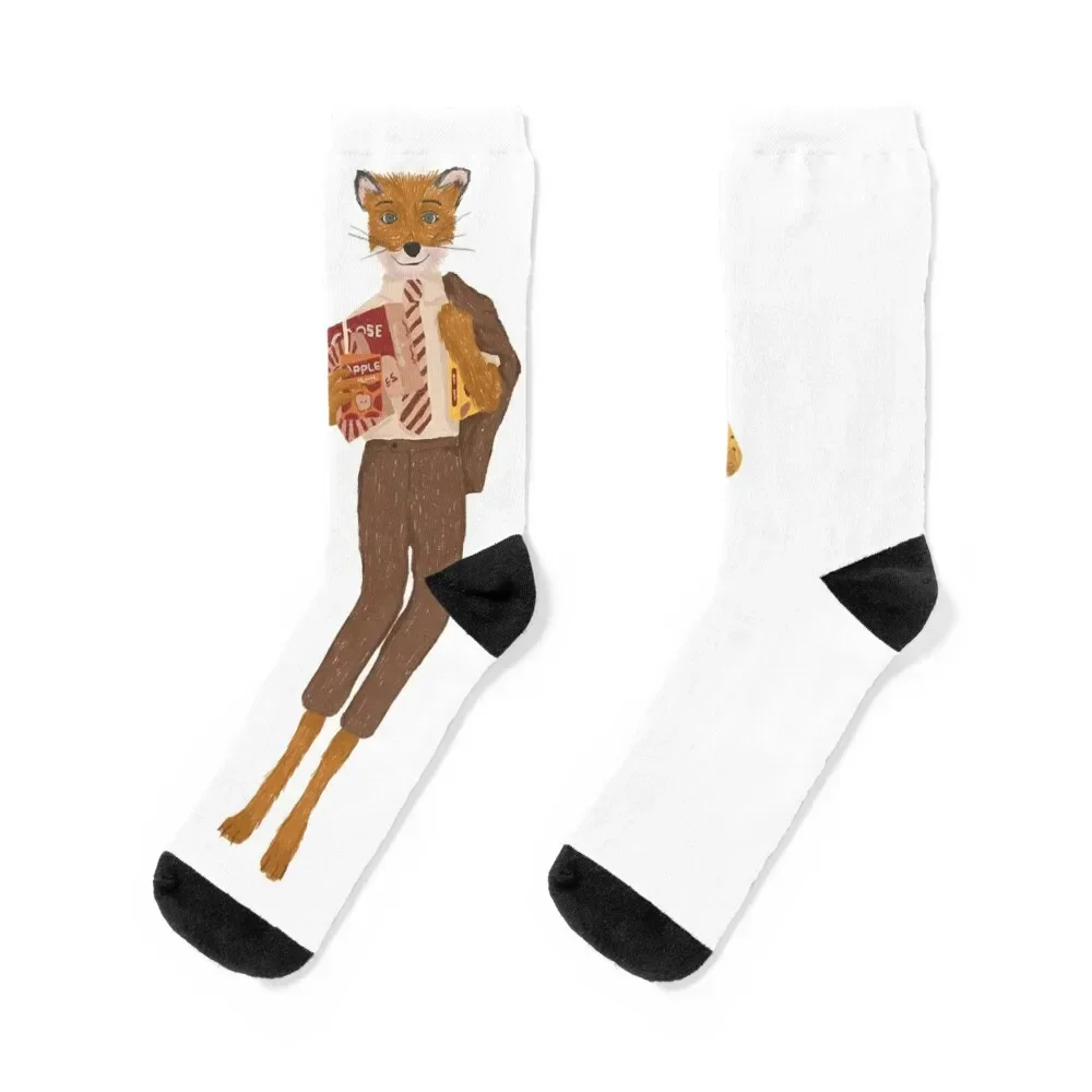 Mens Best The Fantastic Mr Fox Graphic For Fans Socks designer Non-slip Socks For Man Women's