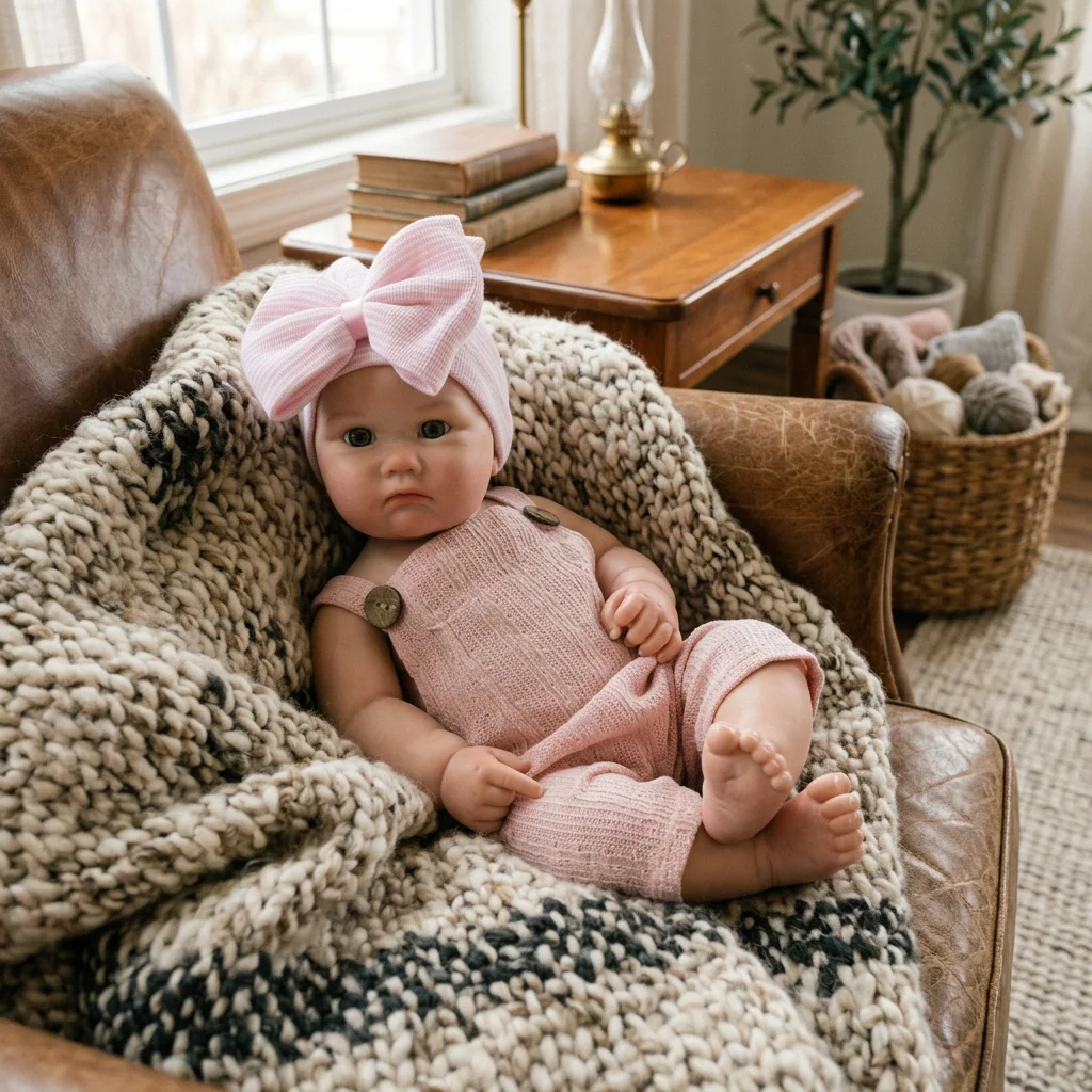18 Inch August Full Silicone R - đánh giá và giá Reborn Baby Doll Silicone Realistic