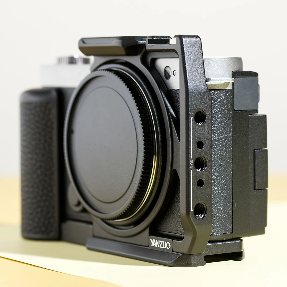 YANZUO Camera Cage For LUMIX S9 DSLR Cage Stabilizer Camera Handle Grip Base Plate Metal Frame Photography Accessories - Image 3