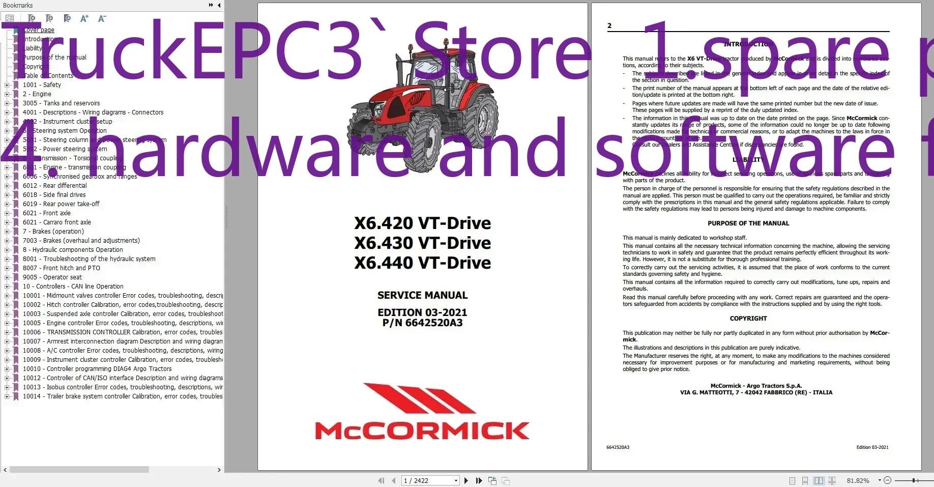 

TruckEPC3 Трактор McCormick 13,1 ГБ PDF Учебные пособия по немецкому языку DE Учебные пособия Оператор и руководства по обслуживанию