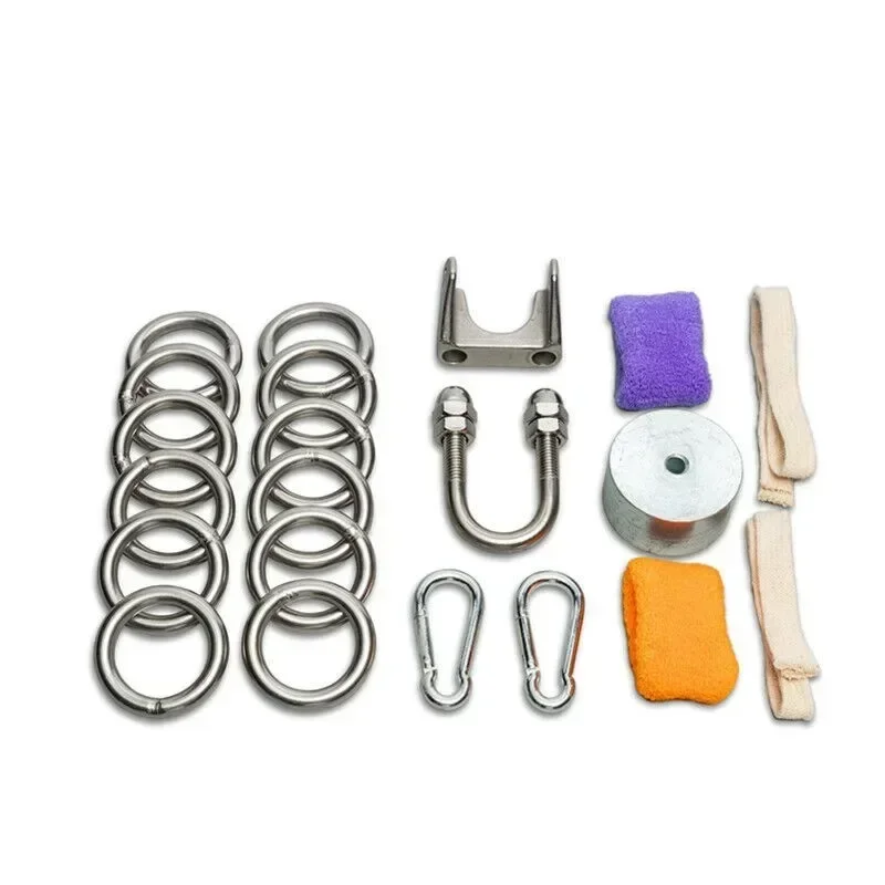 Physical Weight Metal Ring Penis Extender Enlarger Enhancer Erection Lasting Physical Training Device Male Masturbation Device