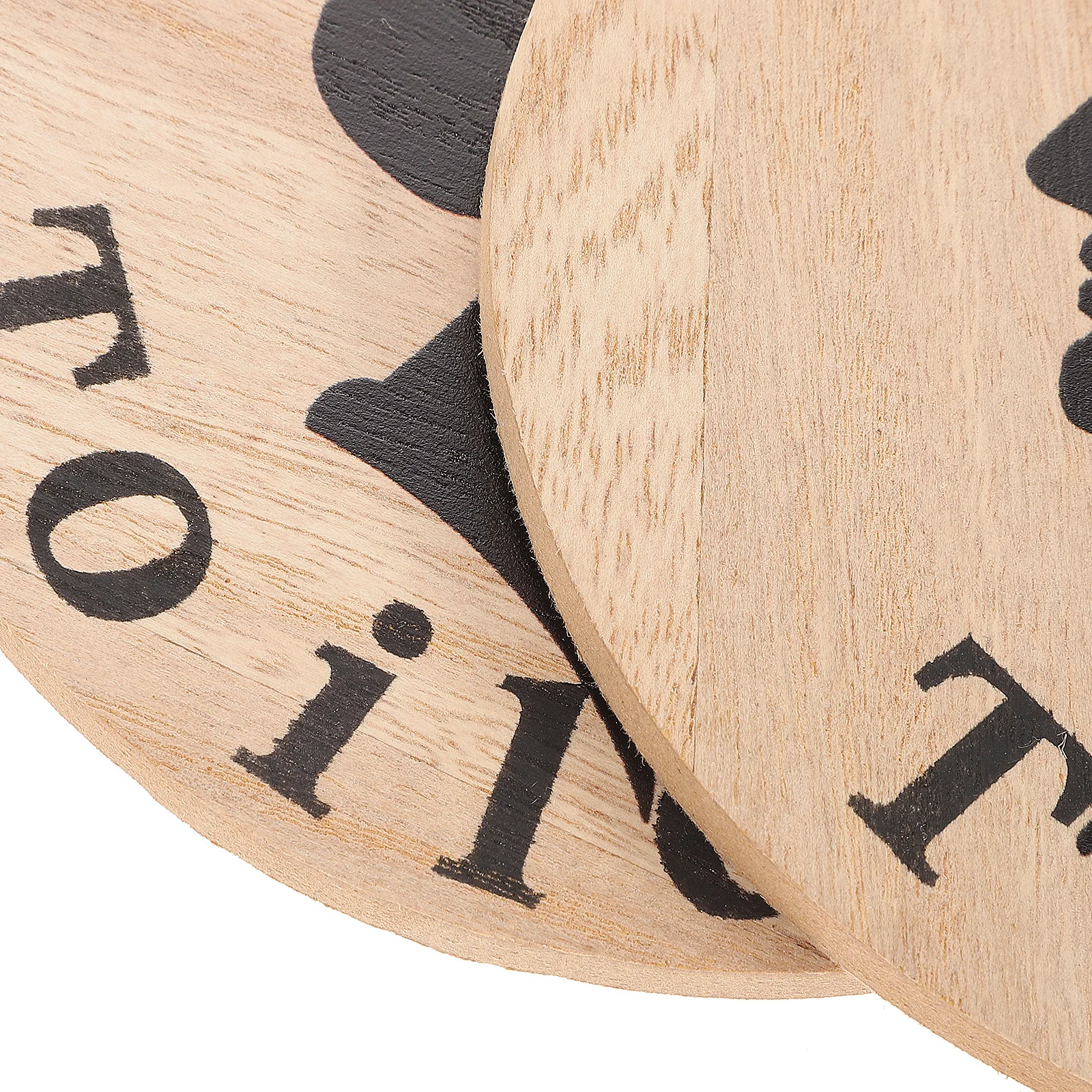 

2pcs Wooden Toilet Signs Bathroom Door Signs For Hotel Store Shopping Center Decor Non-Fading Men Women Restroom