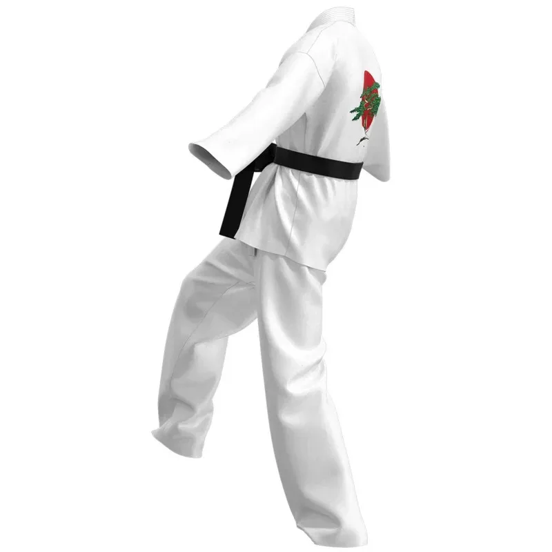Disfraz Karate Kid Cobra Kai para niños, hombres y mujeres, kimono Tory Nichols Daniel LaRusso, uniforme de cosplay, diadema, Halloween P