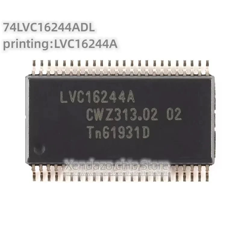 10pcs/lot 74LVC16244ADL printing LVC16244A SSOP-48 package Original genuine 16 bit buffer chip