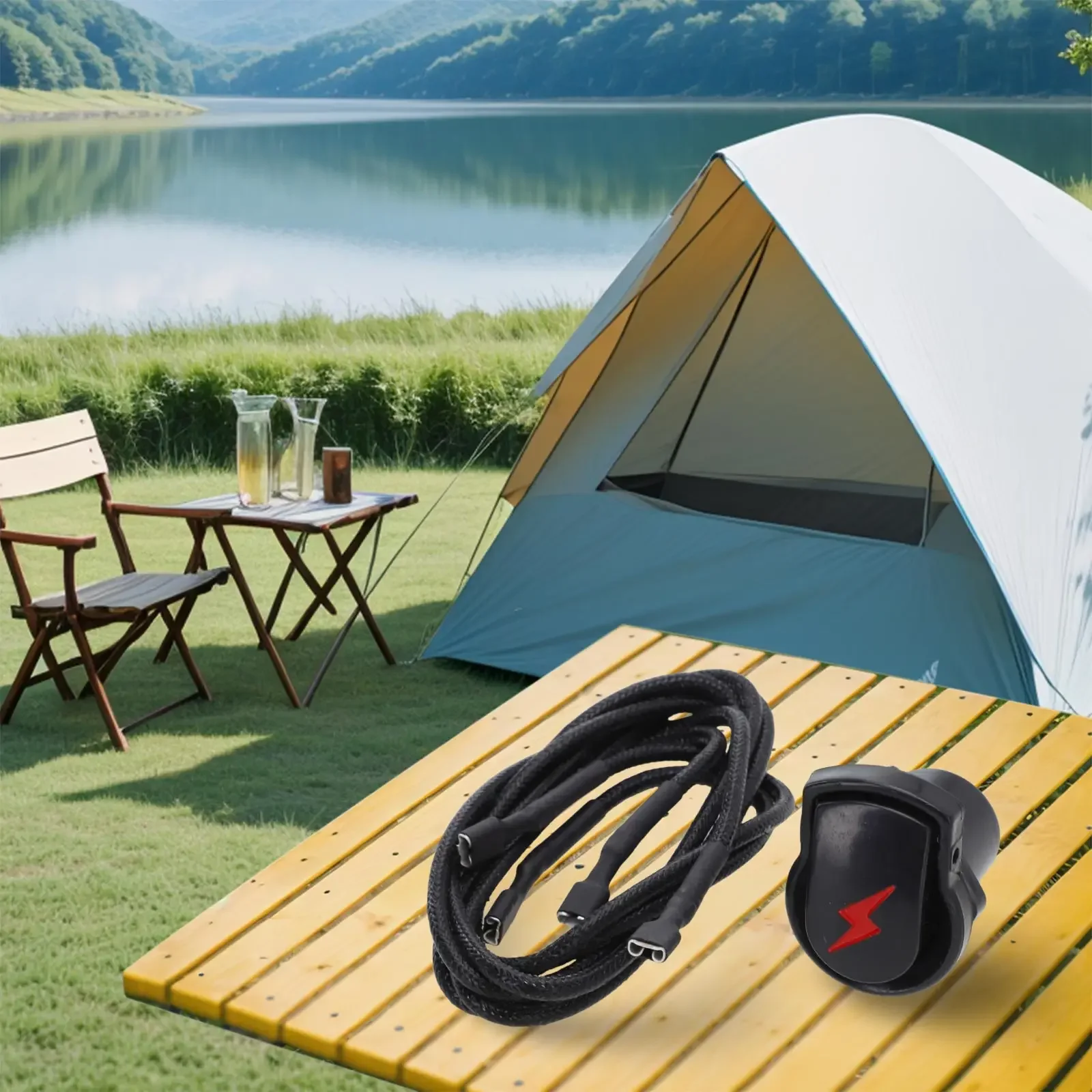 1PCS BBQ Electronic Ignition Button With Wires Grill Ignitor Switch Module Replacement Outdoor Barbecue Spare Part Safe Durable