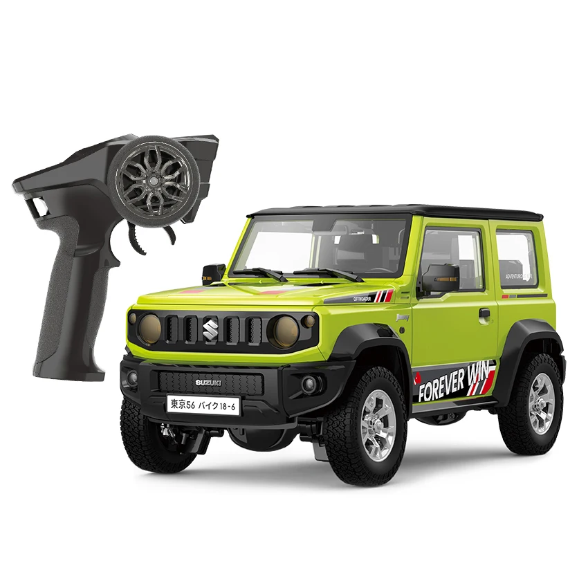 HG4-53 Remote Control Car 1/16 Scale Off-Road Vehicle Model 2.4 GHz Remote Control Alloy Car with Light Remote Control Truck Toy