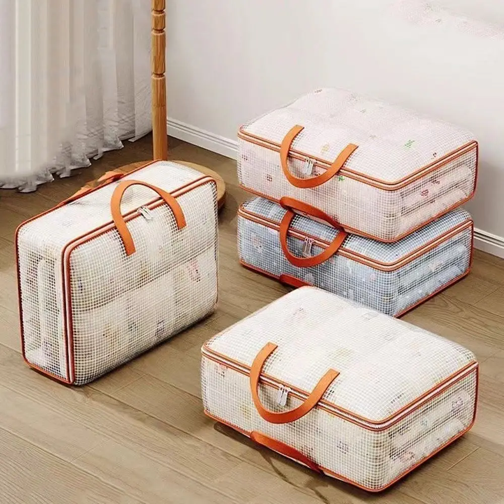 

Одежда из ПВХ, сумка для хранения одежды, большая вместимость, пылезащитные сумки для хранения, складная влагостойкая дорожная сумка для багажа, подушка