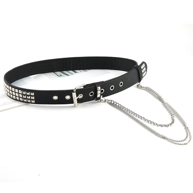 

Rivet Lanyard Belt Unisex Fashion Personality Trend Belt