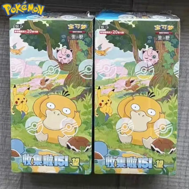 

Original Pokemon 151 Cards Vol.2.0 Scarlet And Violet Ptcg Collection Travel Collection Card Thin Box Toy Collect Birthday Gifts