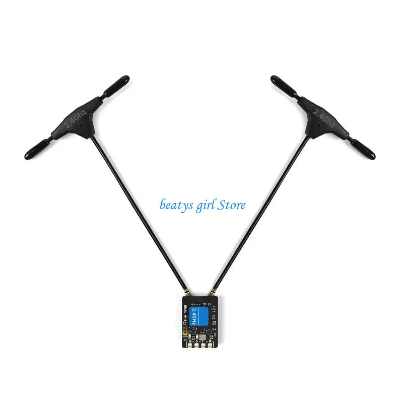

C7AB ELRS Double 2.4G Diversity Receiver Quadcopter FPV Receiver Part Remote