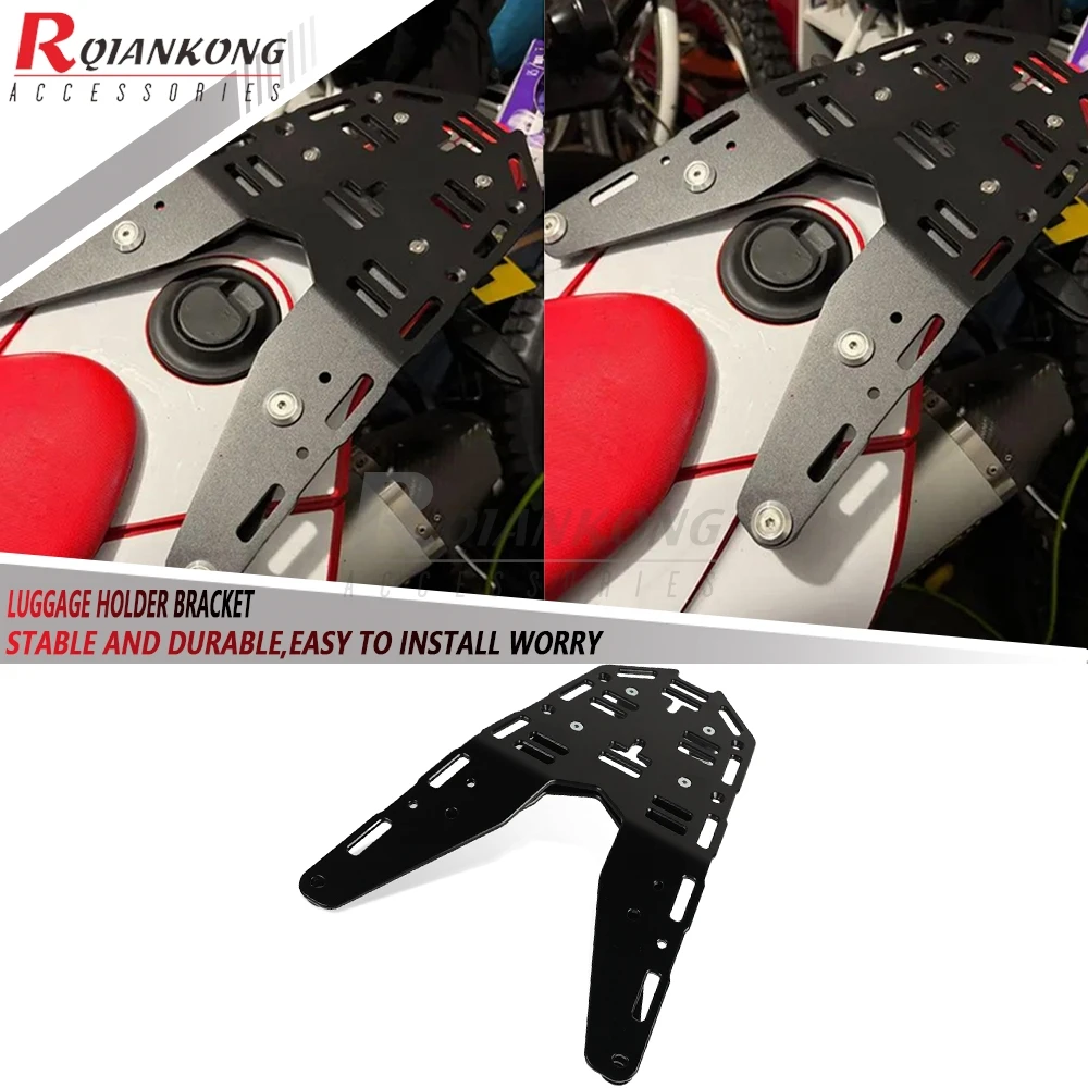 

Motorcycle Rear Luggage Rack Cargo Holder Support For 690 Enduro R SMC-R 690 SMCR SMC R 2019 2020 2021 2022 2023 2024 2025 2026