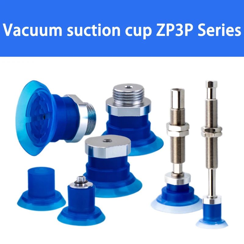 

3Pcs Packaging Open Bag Vacuum Suction Cup Organ Type Film Suction Cup ZP3P Series ZP3P-20 25 35 50PTSF Industrial parts