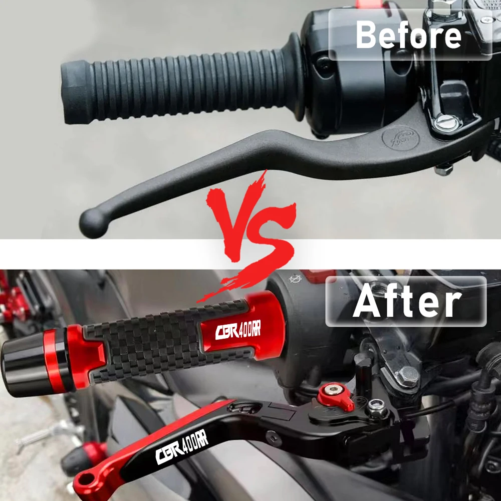 For HONDA CBR400RR NC23 NC29 1988-1994 1993 1992 1991 1990 CBR 400RR 400 RR Motorcycle Adjustable Brake Clutch Lever Handle Grip