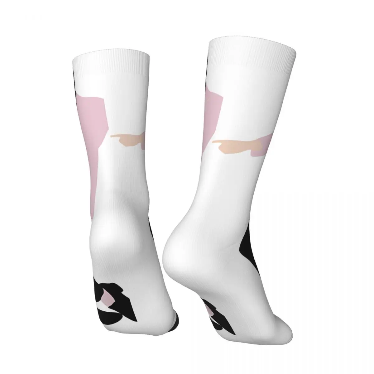 Hip Hop Retro Sign Crazy Men's compression Socks Unisex E-Elvis Singer Presley Street Style Seamless Printed Funny Novelty