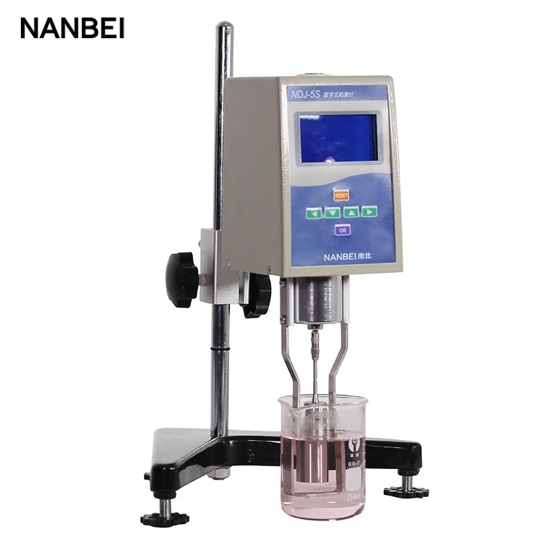 NDJ-5S 4 Spindles Engine Oil Viscosity Tester Viscometer for Sale