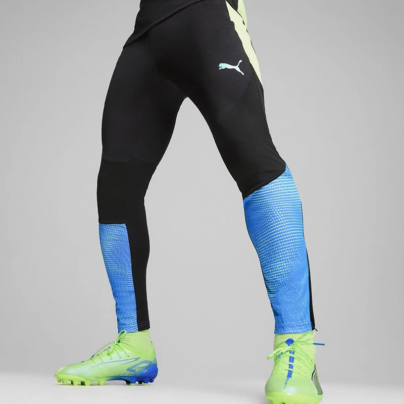 

Оригинальные новые мужские спортивные длинные брюки Puma Tight Splicing Knit 659871-02