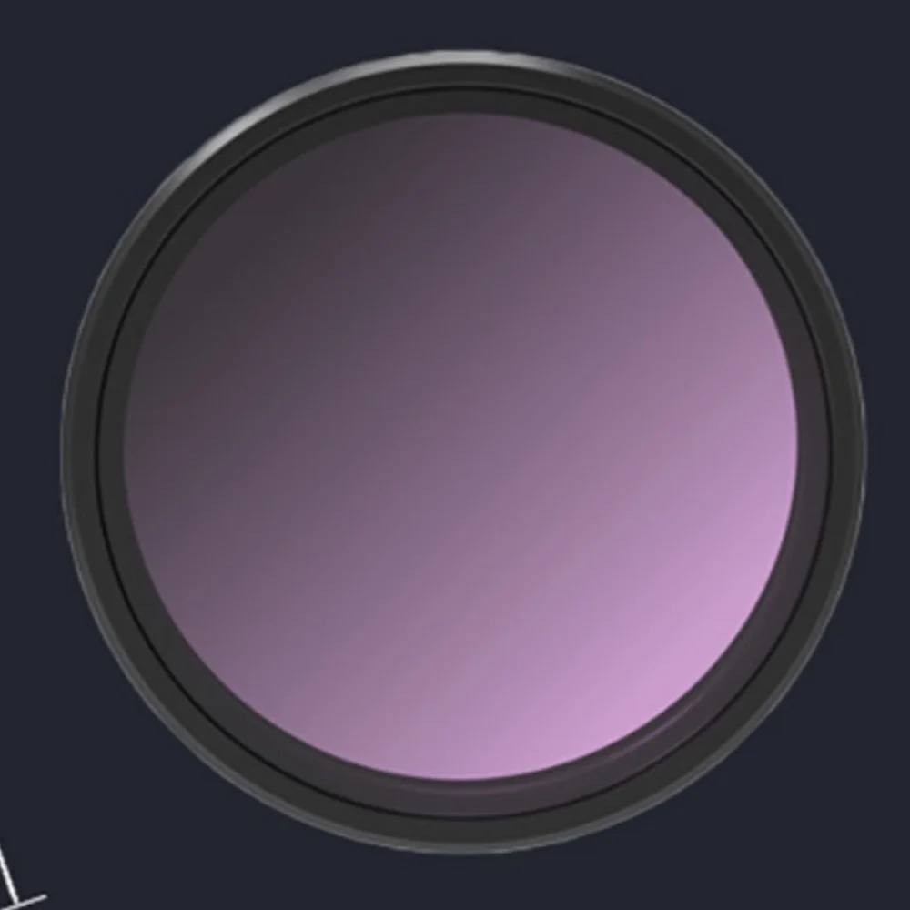 CPL Filter for DJI Action 3/4/5Pro Universal Quick Attach Polarizing Lens Boost Image Clarity Lens Accessory Outdoor Shooting