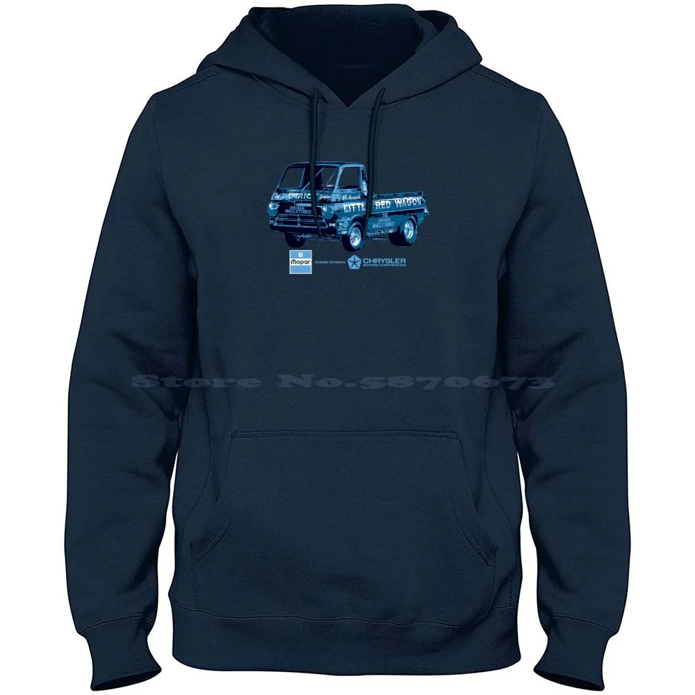 Little Red Wagon Sw-01 100% puro algodão Hoodie, Sr. Norm, Muscle Car, Plissan, Chrysler, Mopar, Dardo, Polara, T-shirt