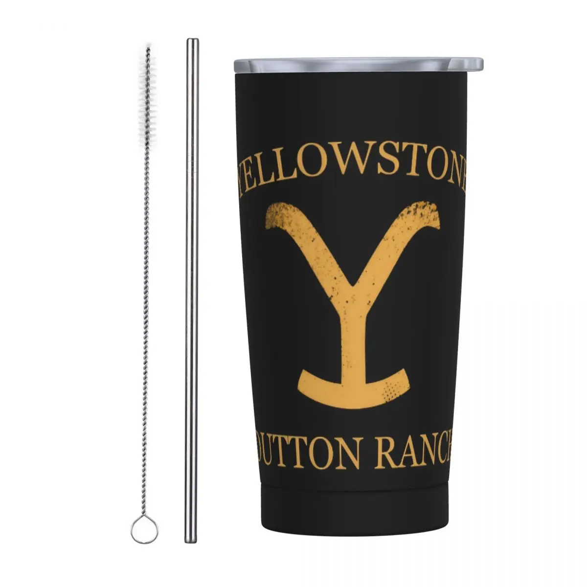 

Vintage Y-Yellowstones Stainless Steel Tumbler National Park Mugs Cup 20oz Thermal Mug Leakproof Cold and Hot Tea Water Bottle