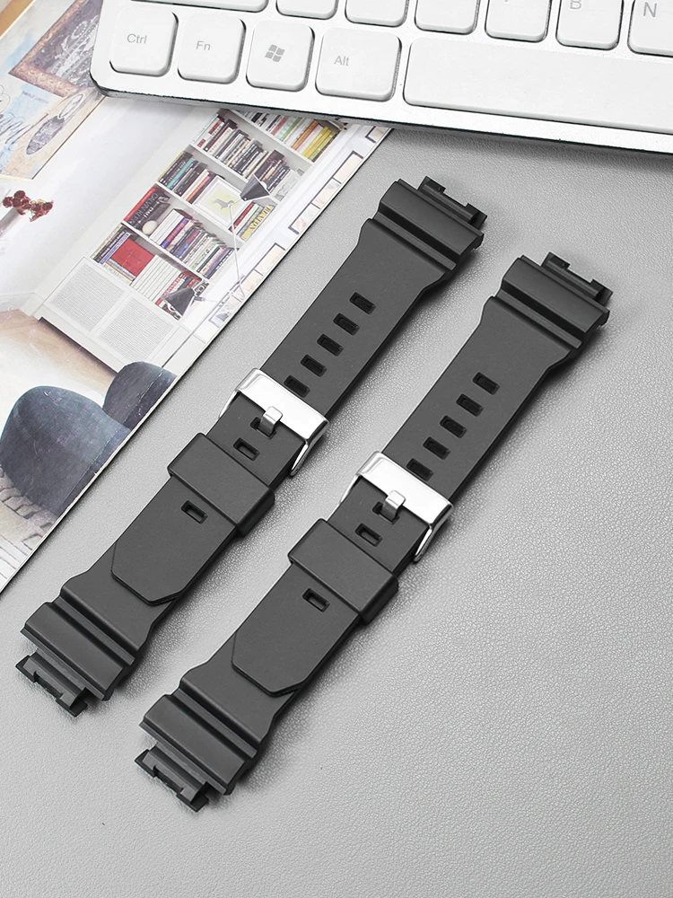 Compatible with C-a-s-i-o Big G Series G-9200 GW-9200/9110/9101 Black Silicone Watch Strap