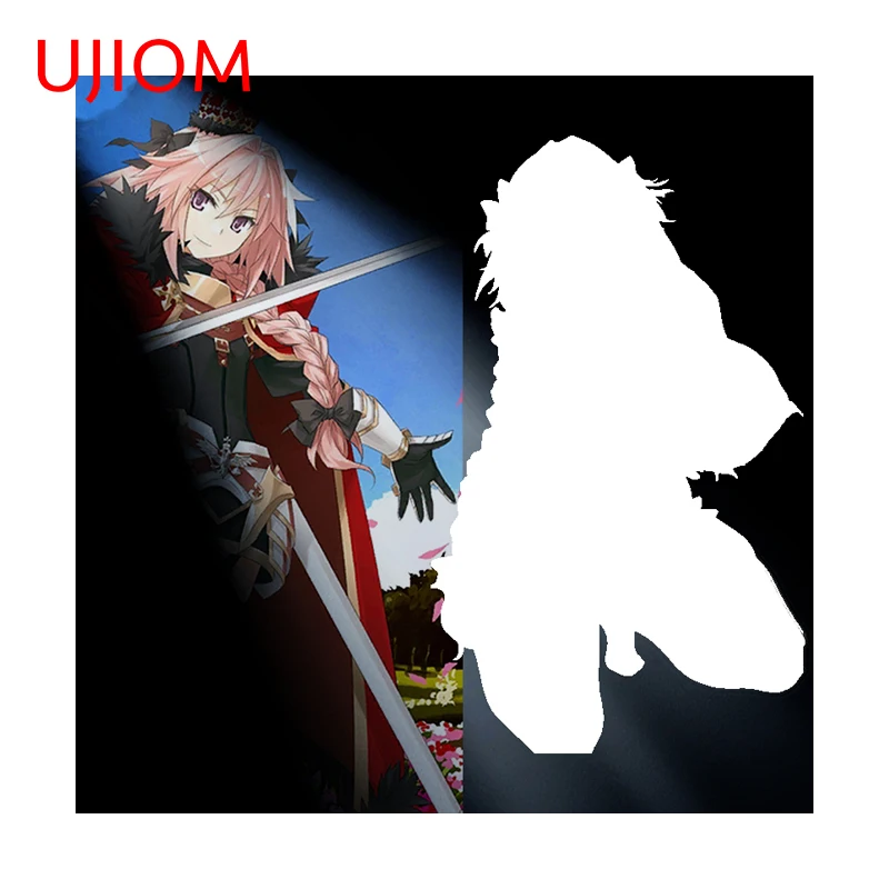 UJIOM Hot Alluring Astolfo Wall Sticker No CorrectionOcclusion Scratch Trunk Decal Kitchen Wardrobe Adhesive Decorations