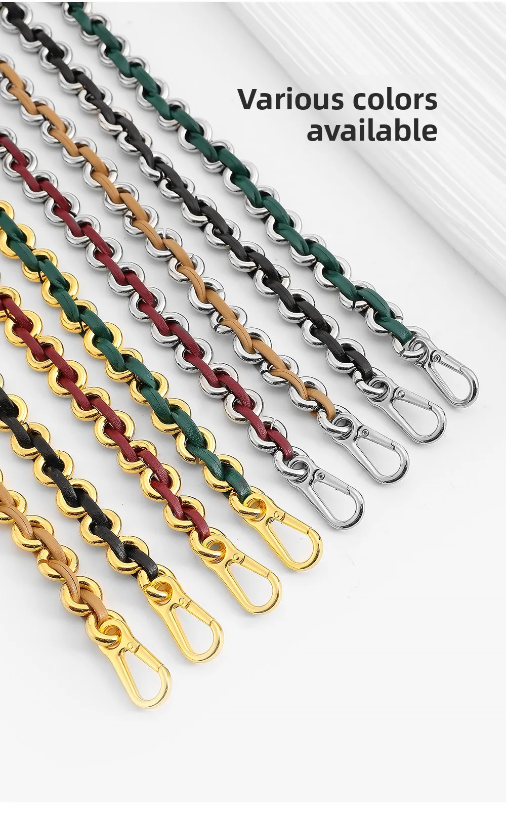 Donut Bag Shoulder Strap Insert for Women Bag Fashion High-End Exquisite Workmanship Bag Decoration Bag Accessories