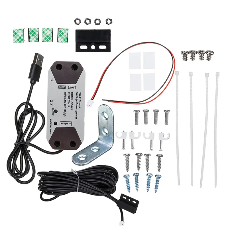 AA84 2X Ewelink Wifi Inteligentny Pilot do Bramy Garażowej Sterownik Bramy Garażowej Zdalne Sterowanie Aplikacją Bez Wymagania Hubu