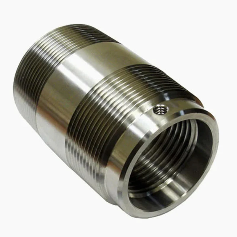 

High-quality Customized Cnc Machine Parts for Industrial Machinery Parts Stainless Steel Precision Threaded Sleeve
