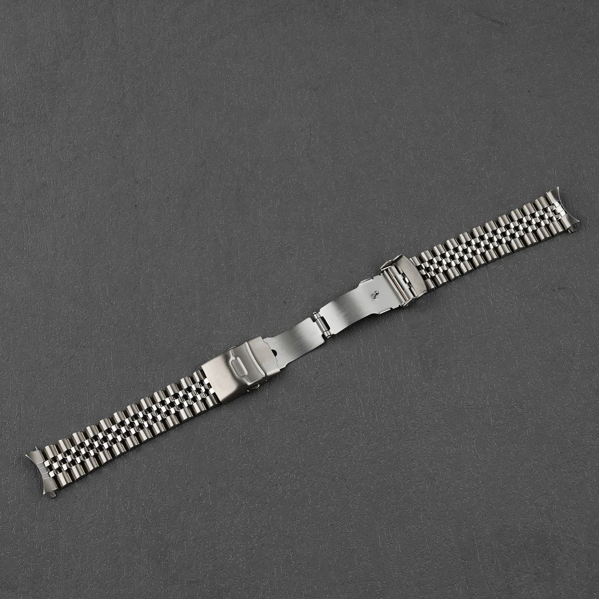 For Seiko Presage SSA343 Cocktail Time 20mm Silver Jubilee Steel Watch Band Wrist Strap Bracelet With Clasp By Rolamy