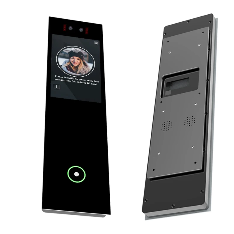 Elevador palma veia reconhecimento facial controle de acesso tira longa rfid/impressão digital/código qr furto palma veia terminal reconhecimento