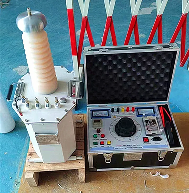 High Voltage 50kV/5kVA AC Test Equipment AC Hipot Tester Withstand Voltage Hipot Tester Oil Type Transformer HV Test Machine