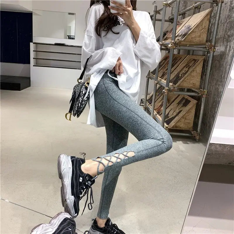 

Чернокожие спортивные леггинсы для отдыха в полоску с принтом на флисовой подкладке Mujer Shaping Squat Синие геометрические здоровые растягивающиеся изолированные леггинсы