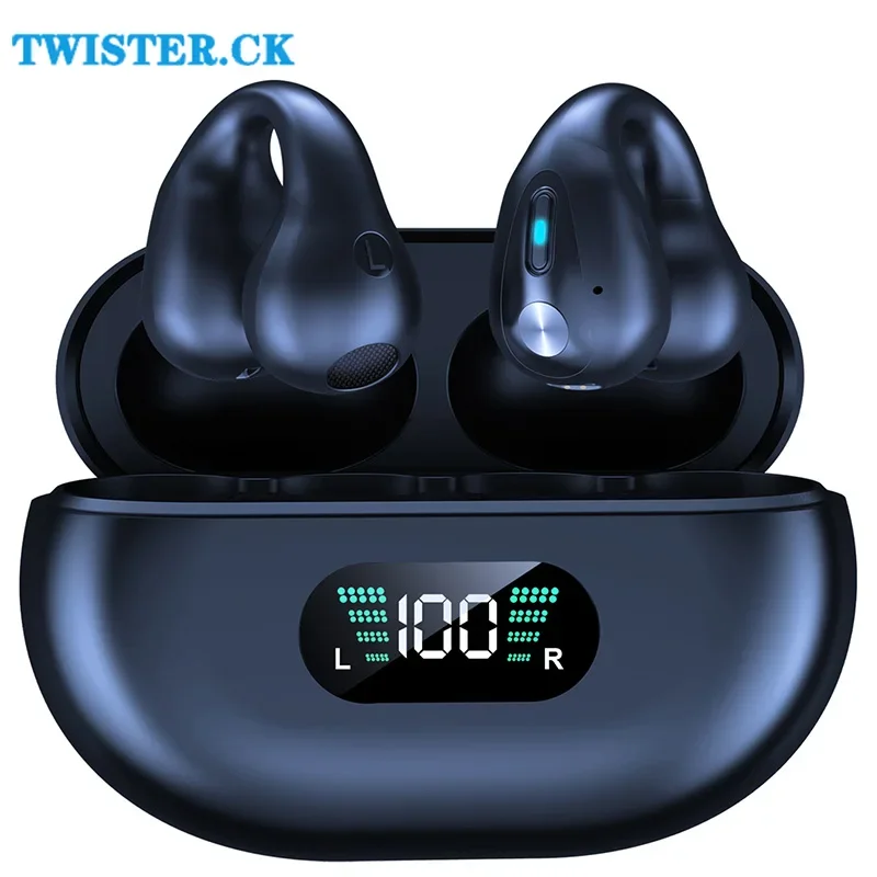 TWS 블루투스 5.3 무선 이어폰, 스테레오 음악, 터치 컨트롤, IPX5 방수, 마이크 포함, 스포츠 헤드폰, Q80