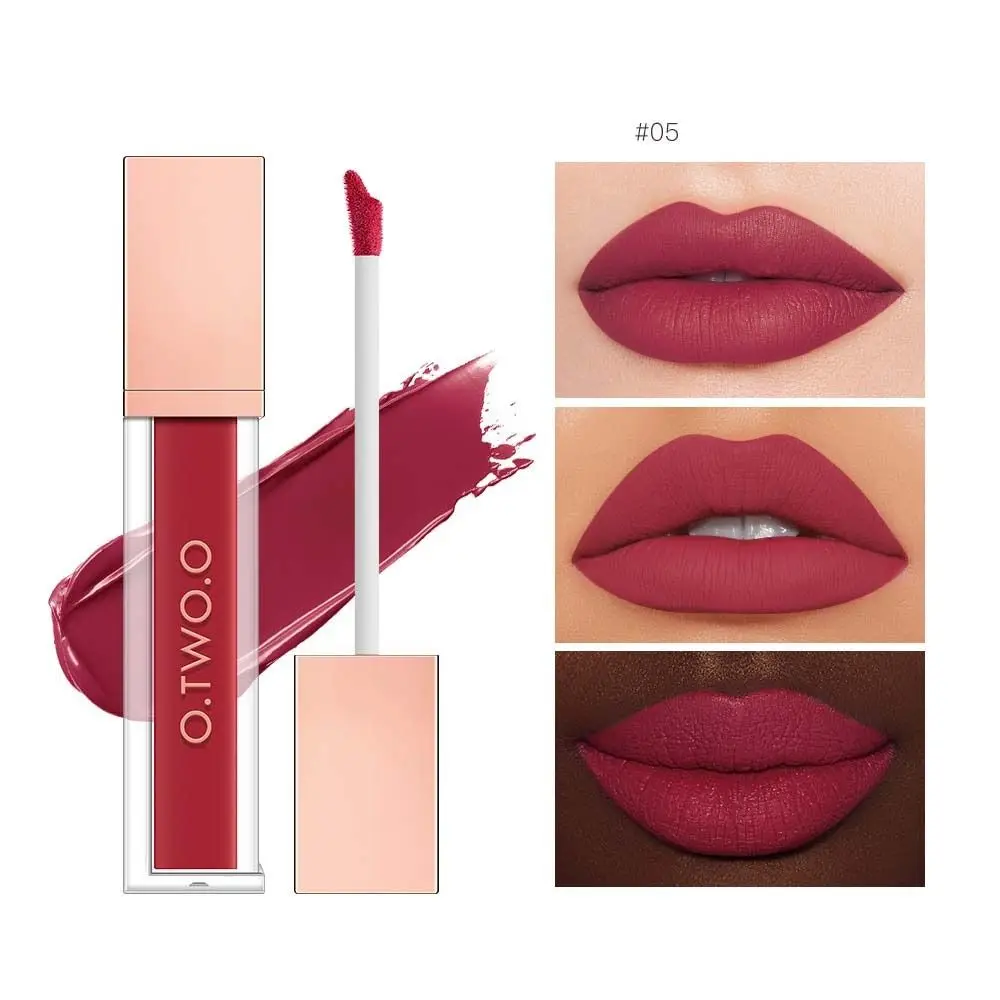 

Portable Waterproof Liquid Lipstick Long Lasting Silky Mist Lip Glaze Matte Lip Tint Cosmetics Women