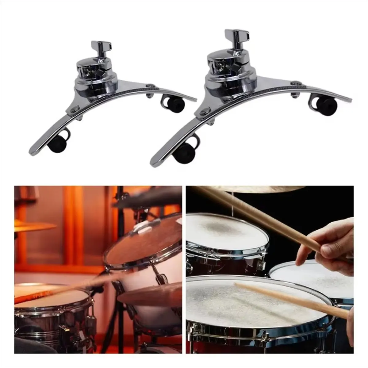 support-de-suspension-de-tambour-materiel-de-remplacement-ensemble-de-batterie-accessoires-de-batterie-de-jazz-12-pouces