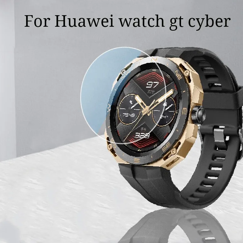 Защита экрана из закаленного стекла для Huawei Watch Gt Cyber GtCyber 9H, водонепроницаемая Взрывозащищенная стеклянная пленка для часов