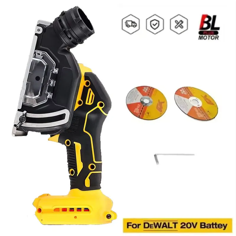 

Подходит для аккумуляторной угловой шлифовальной машины DeWALT 20 В, 3-дюймовая ручка, электрическая резка, мини-циркулярная пила, электроинструменты